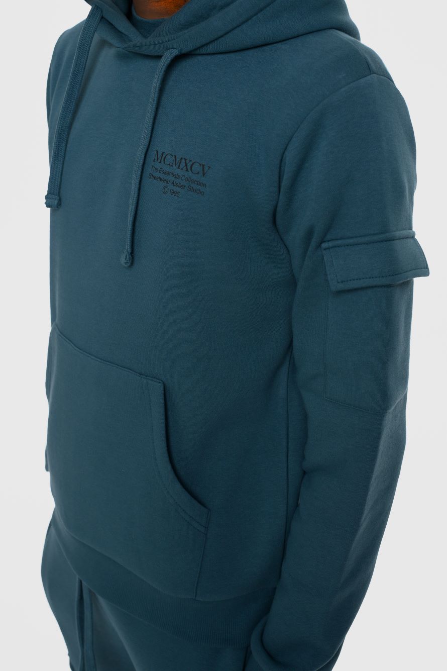 Beck & Hersey INTEGER Boys Hoodie - Teal