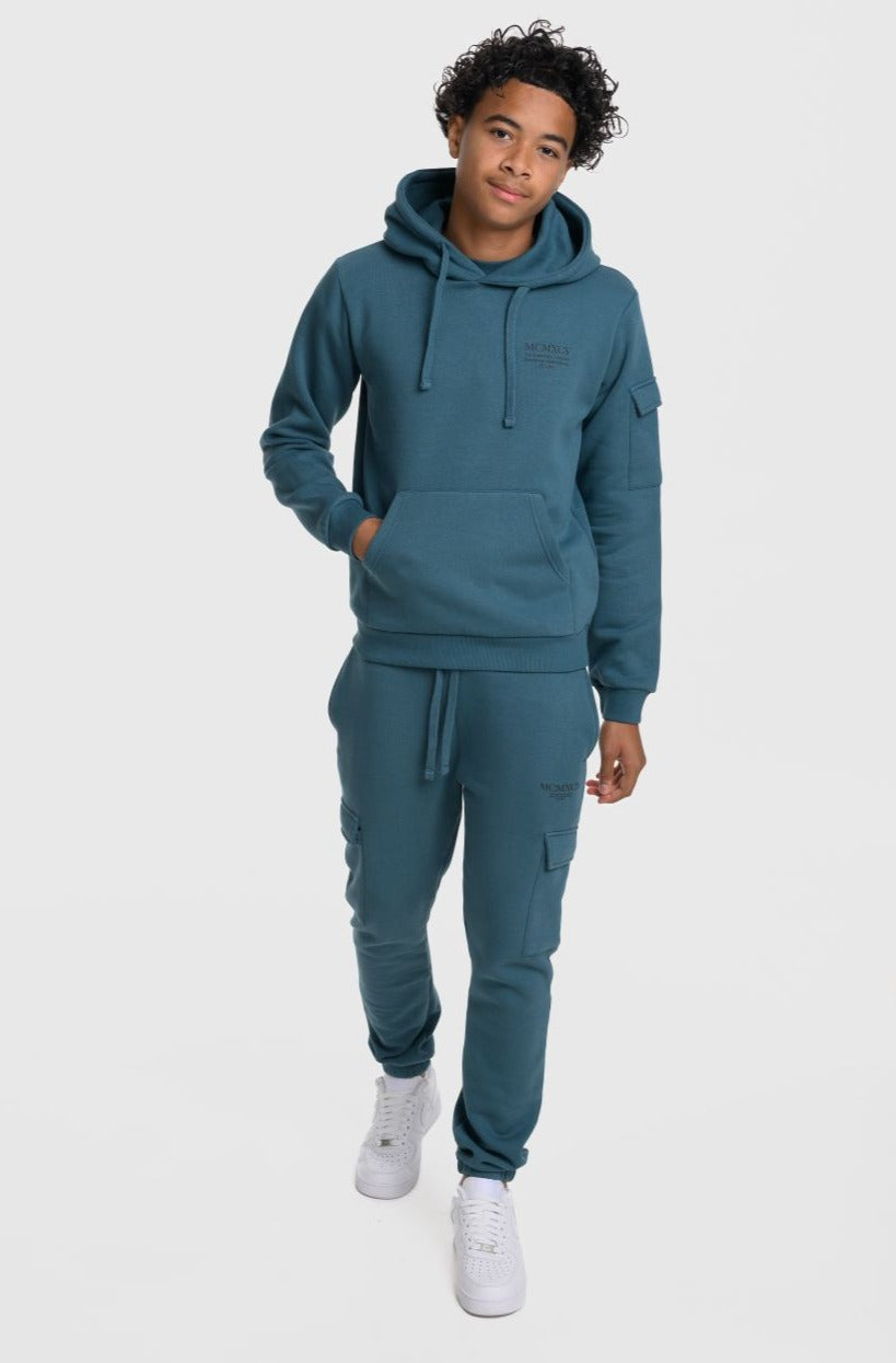 Beck & Hersey INTEGER Boys Hoodie - Teal