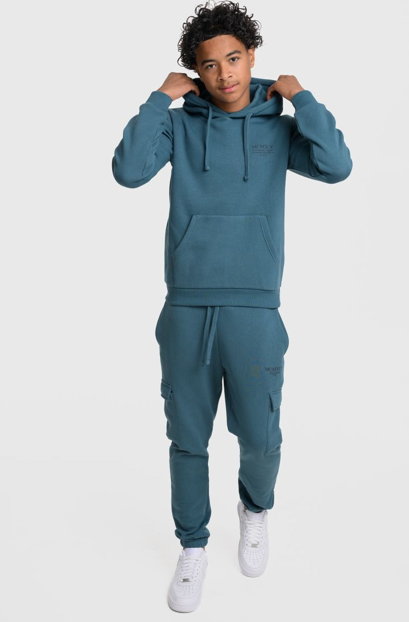 Beck & Hersey INTEGER Boys Hoodie - Teal