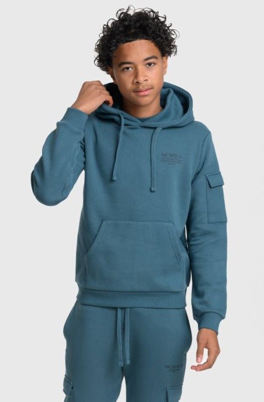 Beck & Hersey INTEGER Boys Hoodie - Teal