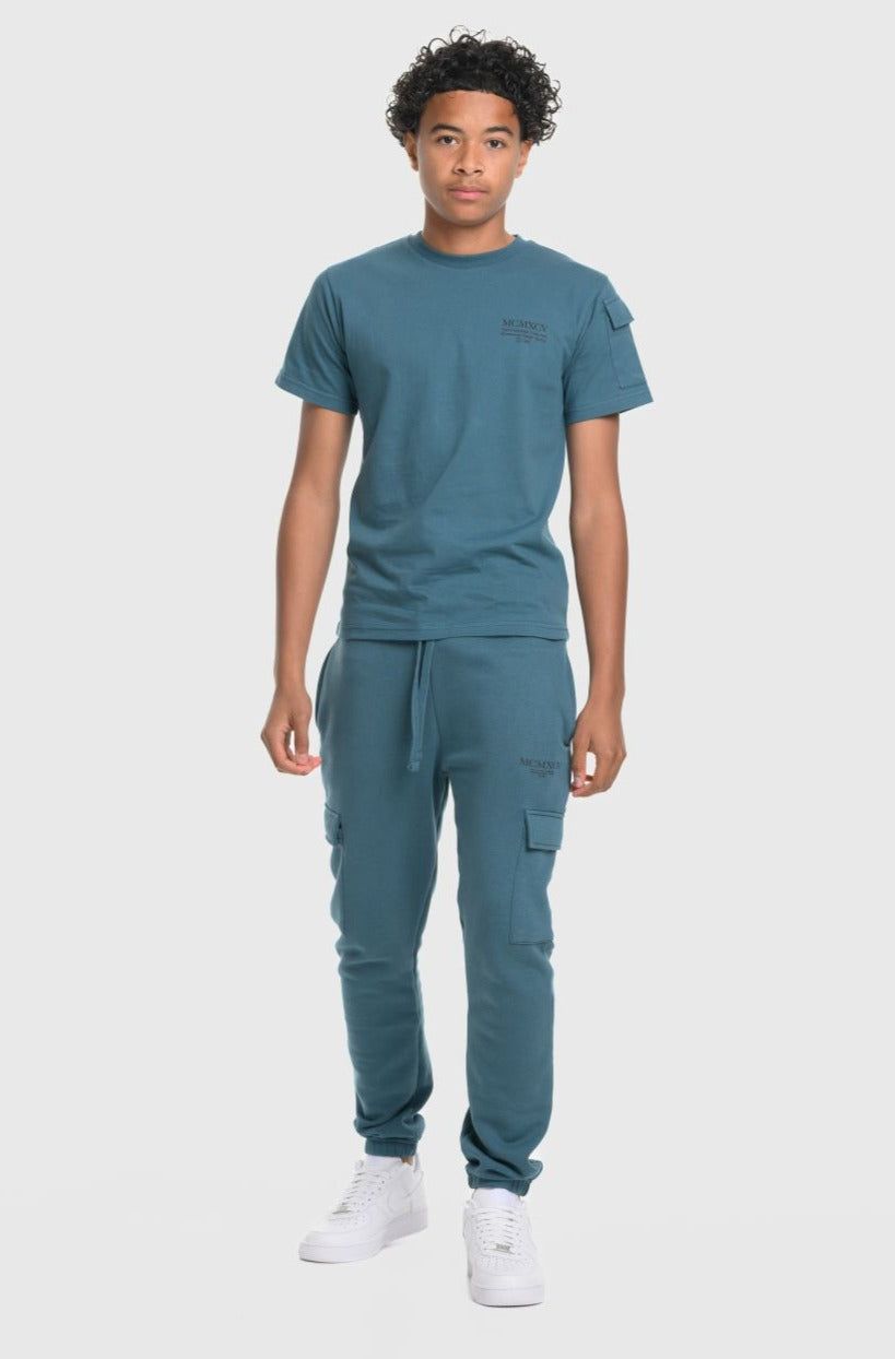 Beck & Hersey INTEGER Boys T-Shirt - Teal