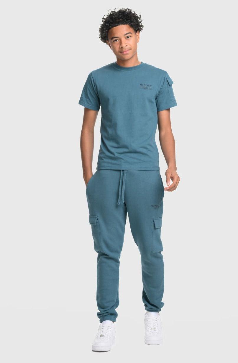 Beck & Hersey INTEGER Boys T-Shirt - Teal