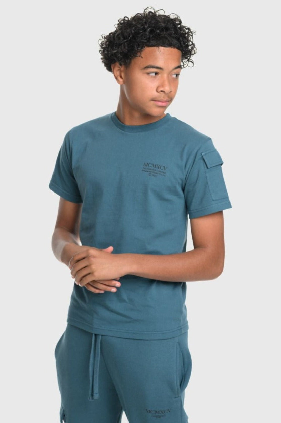 Beck & Hersey INTEGER Boys T-Shirt - Teal