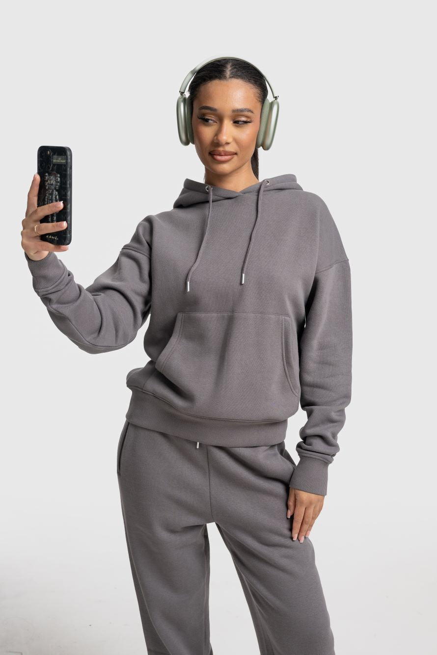 Beck & Hersey LOUNGE Hoodie - Slate