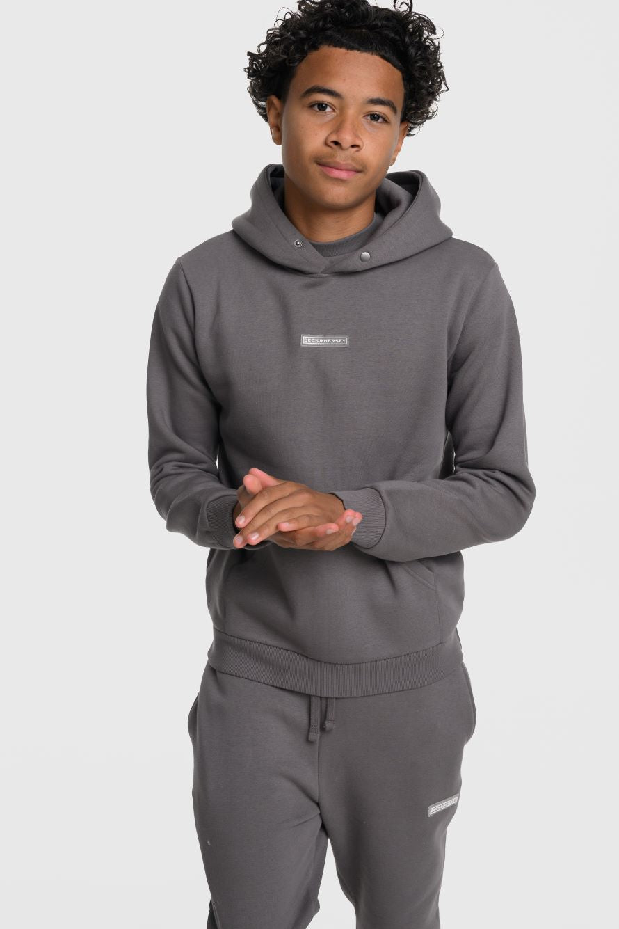 Beck & Hersey PRIME Boys Hoodie - Charcoal