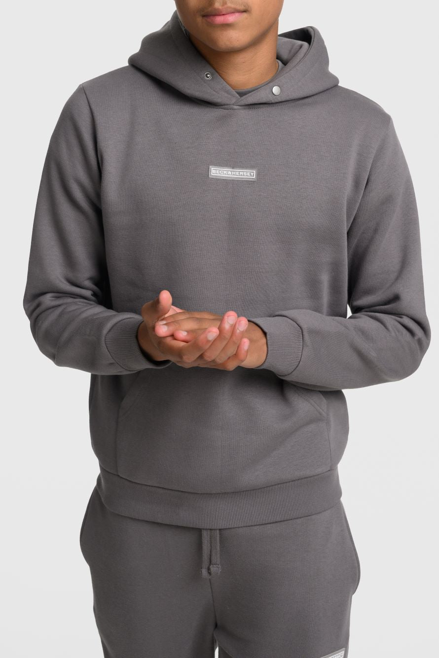 Beck & Hersey PRIME Boys Hoodie - Charcoal