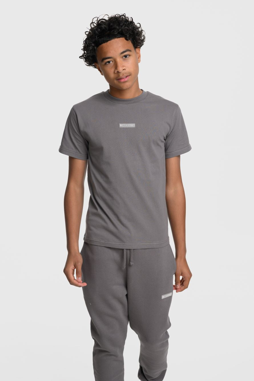Beck & Hersey PRIME Boys T-Shirt - Charcoal