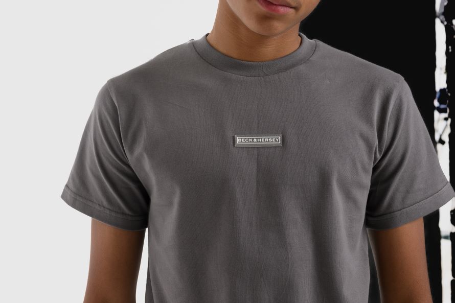 Beck & Hersey PRIME Boys T-Shirt - Charcoal