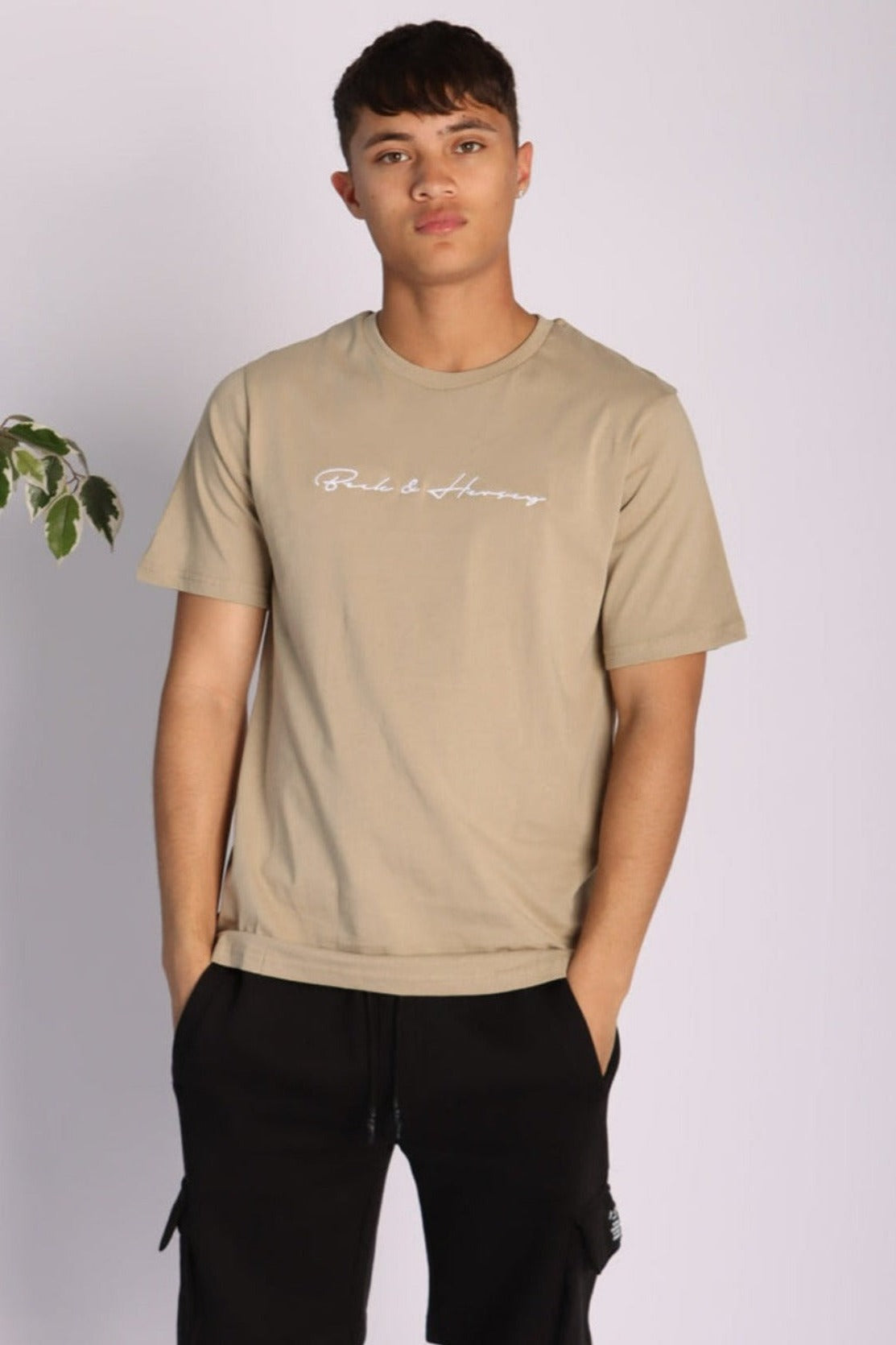 BAXTER T-SHIRT - TAUPE