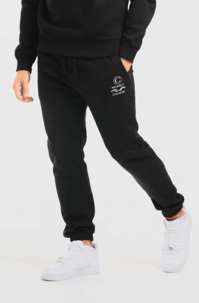 CABLE TRACKSUIT - BLACK