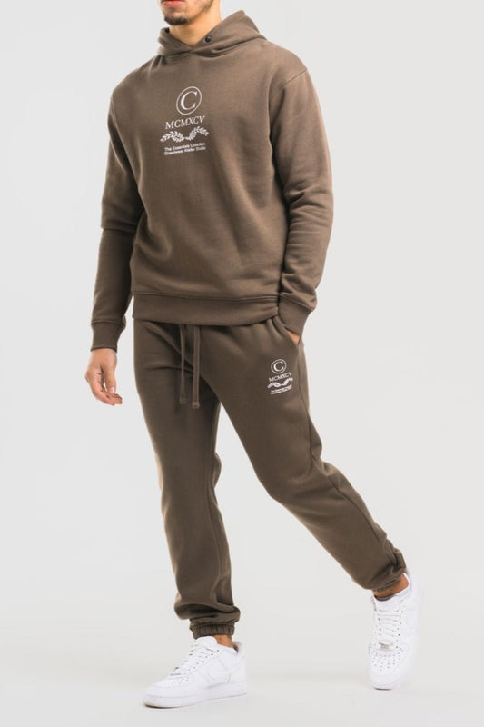 CABLE TRACKSUIT - BARK