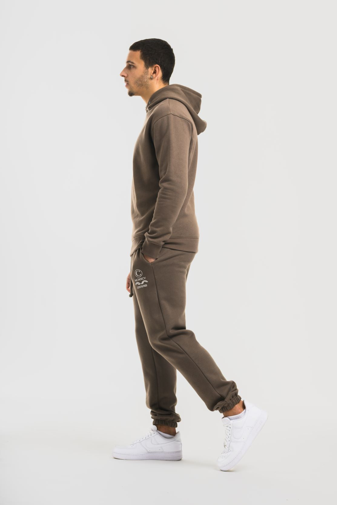 CABLE TRACKSUIT - BARK