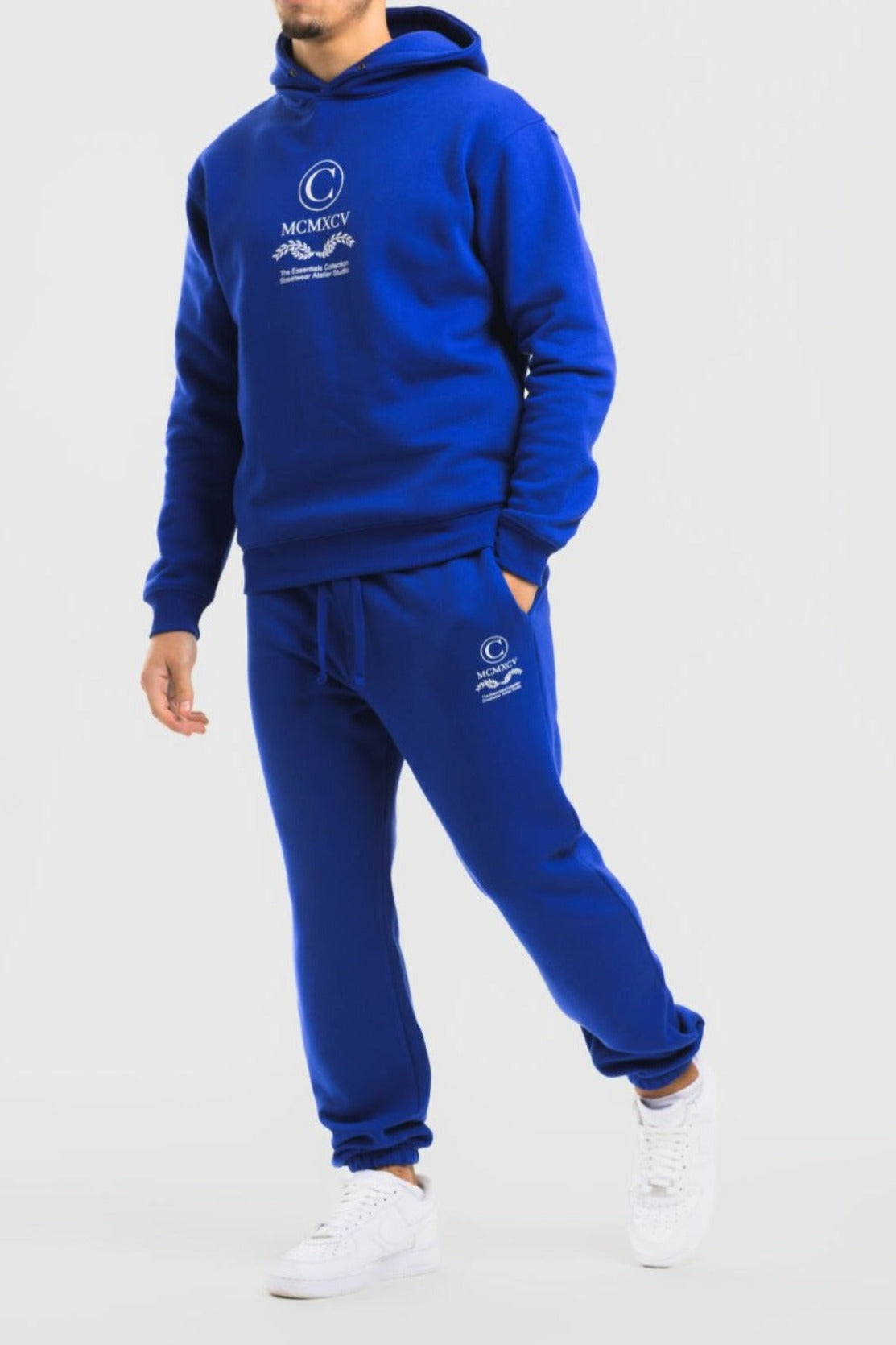 CABLE TRACKSUIT - BLUE