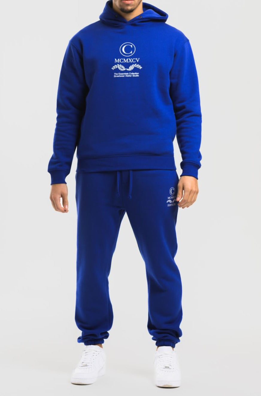 CABLE TRACKSUIT - BLUE