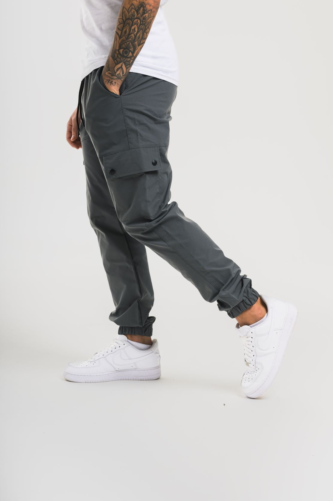 DIVISION CARGO PANTS - MID GREY – Beck and Hersey
