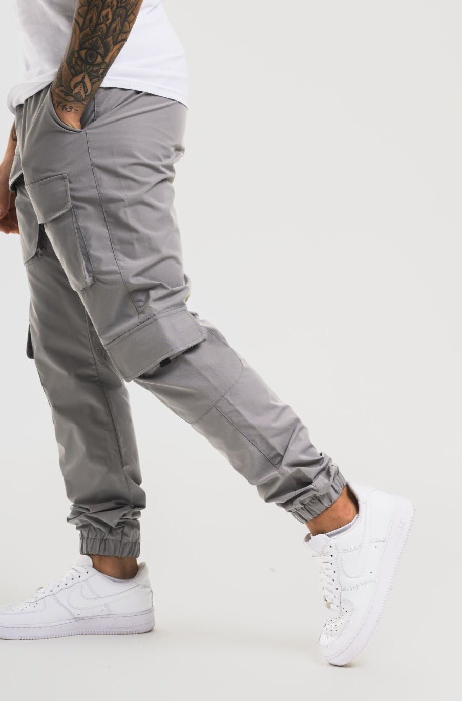 DIVISION CARGO PANT - MID GREY