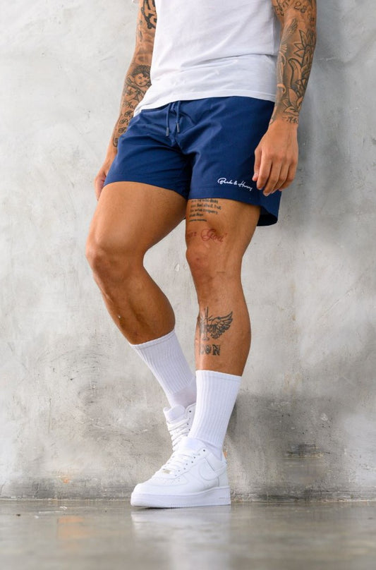 TOMMY SWIM SHORTS - NAVY