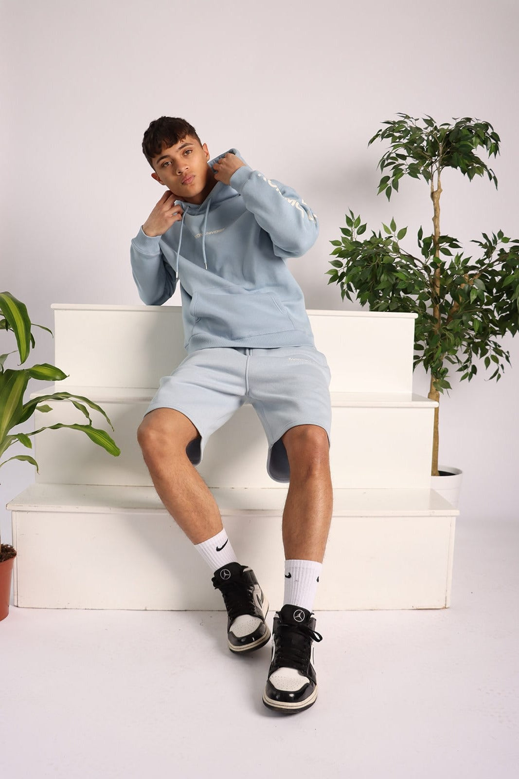 Kommon Universe HAMNETT Oversized Shorts - Illusion Blue