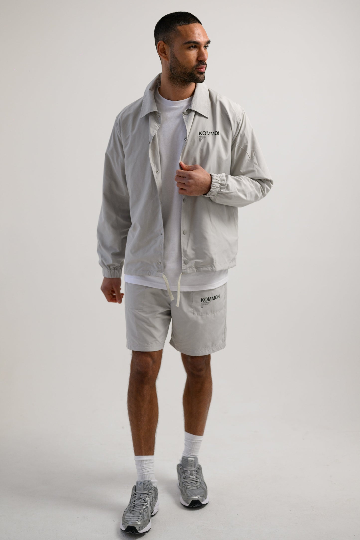 KEL COACH SHORT - GREY