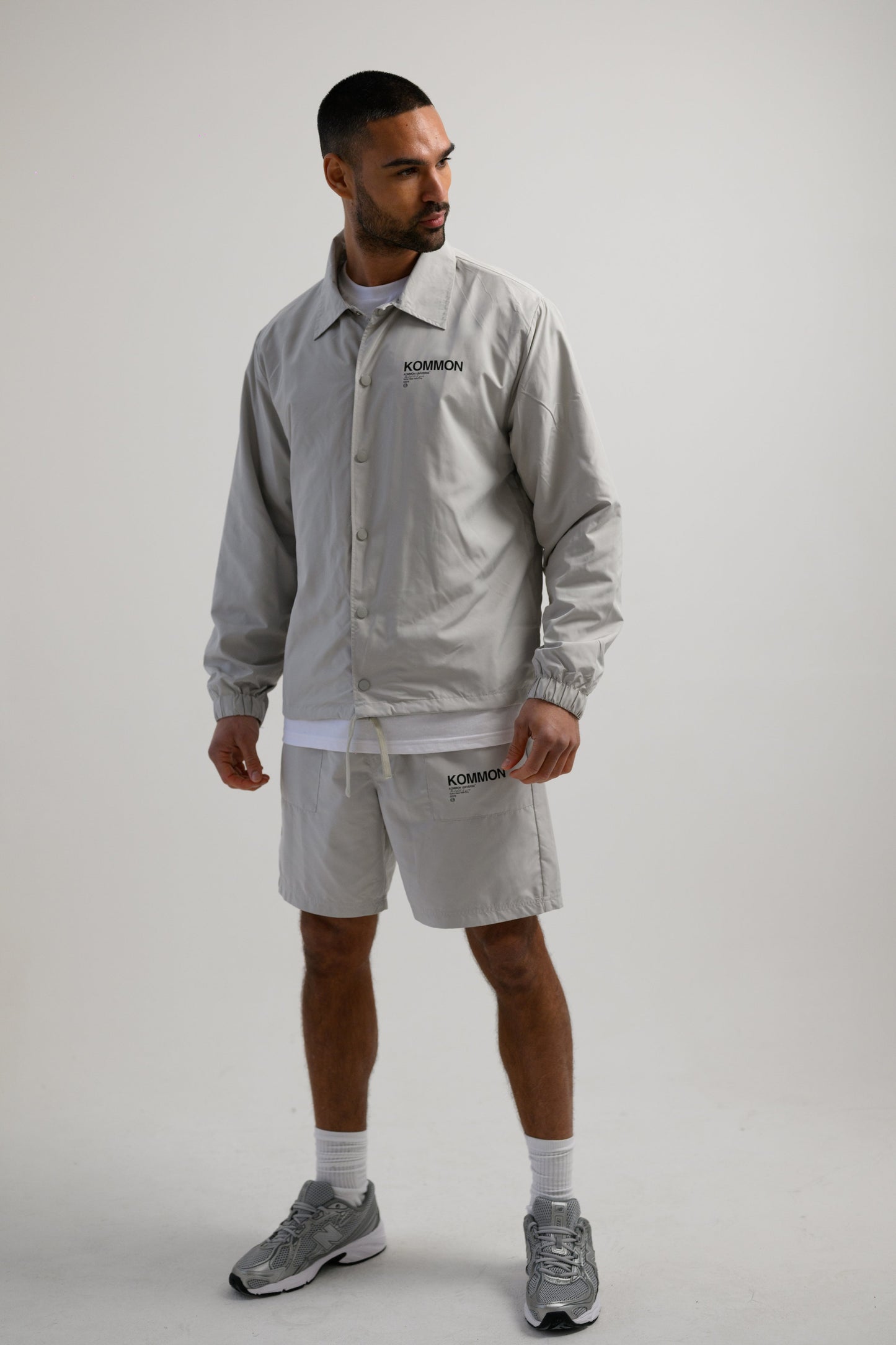 KEL COACH SHORT - GREY