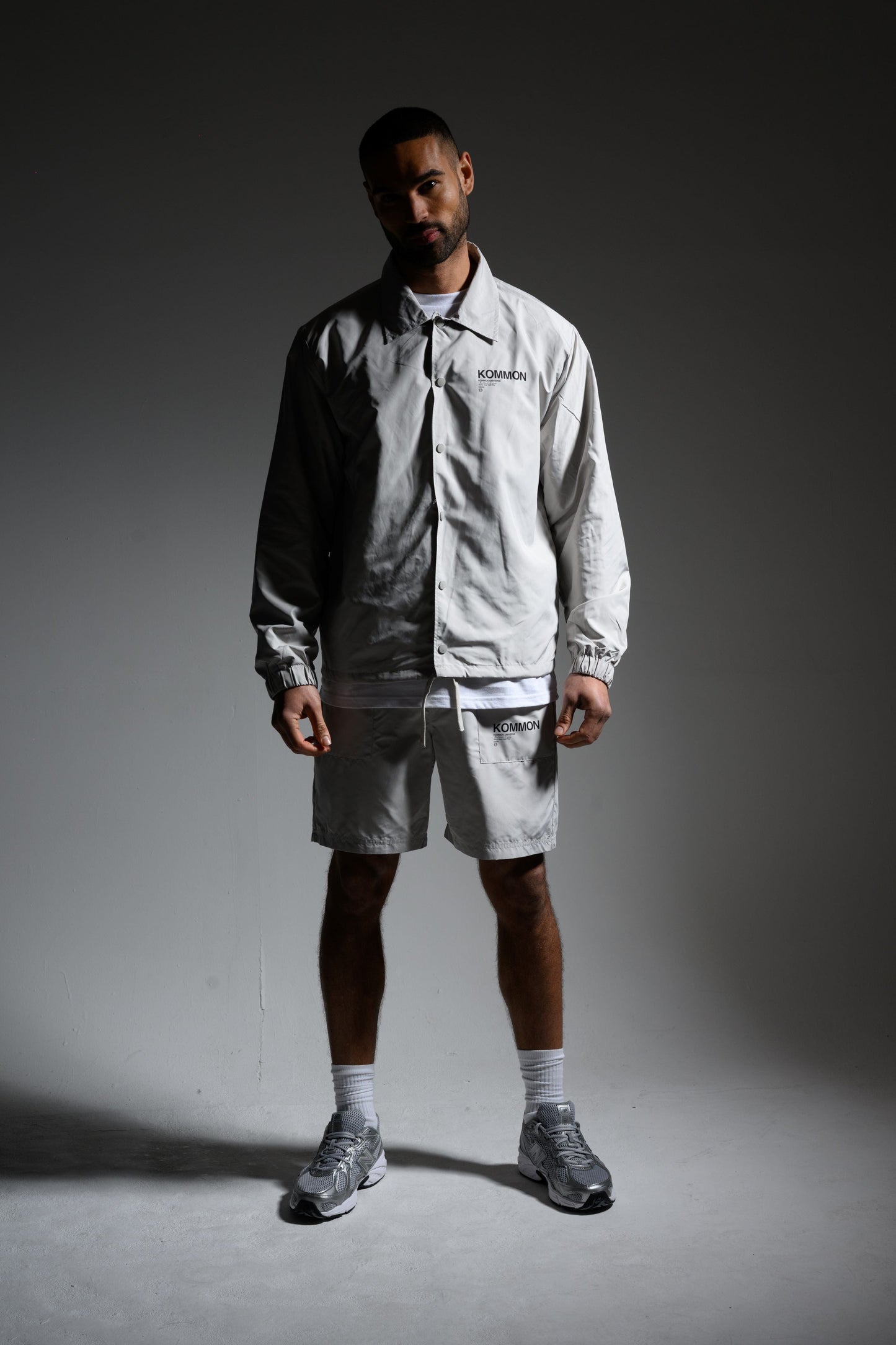 KEL COACH SHORT - GREY