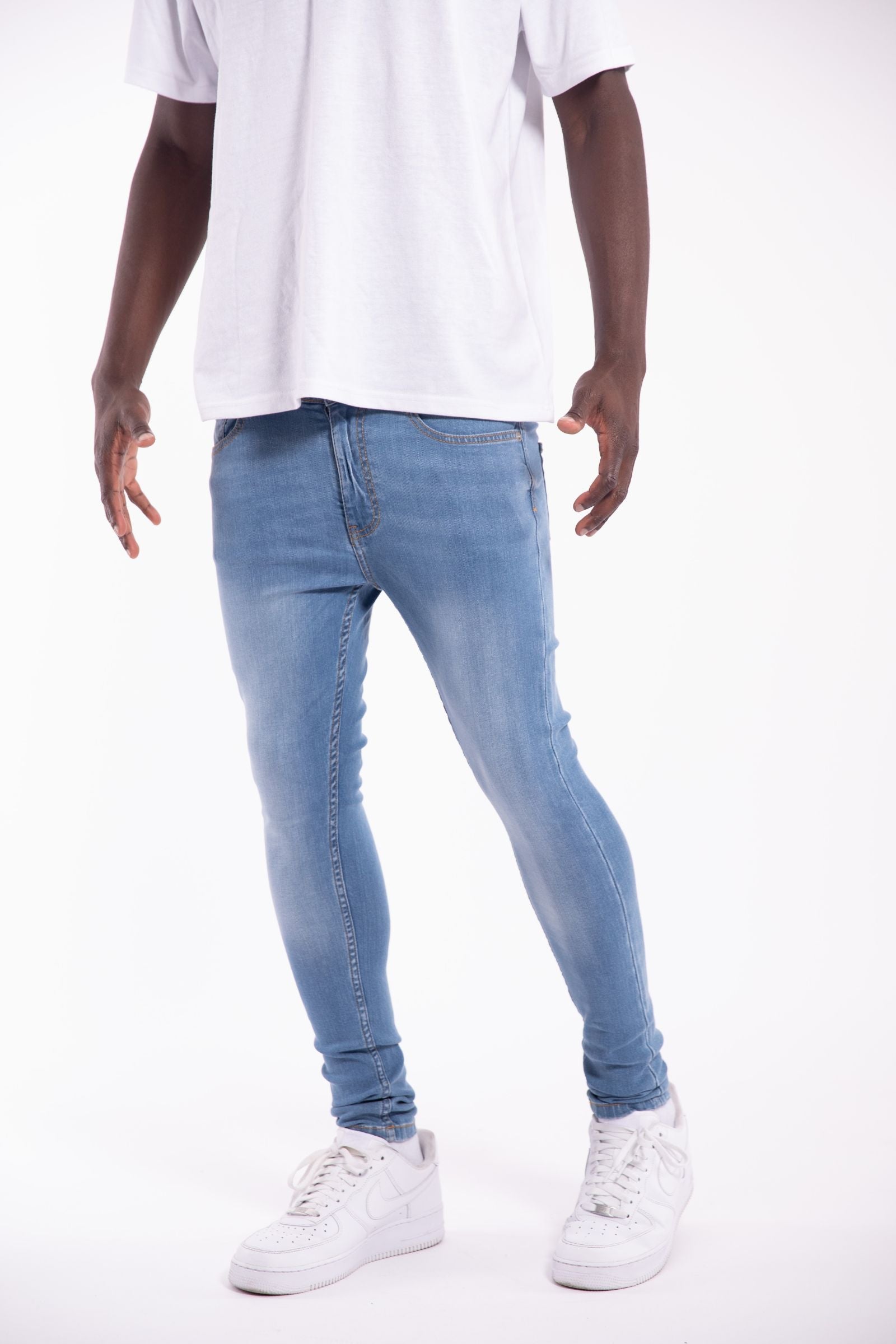 CARROT FIT JEANS - MID BLUE – FlashPrice