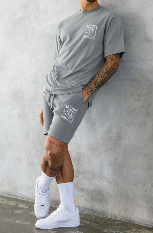 APEX T-SHIRT - LAVA GREY