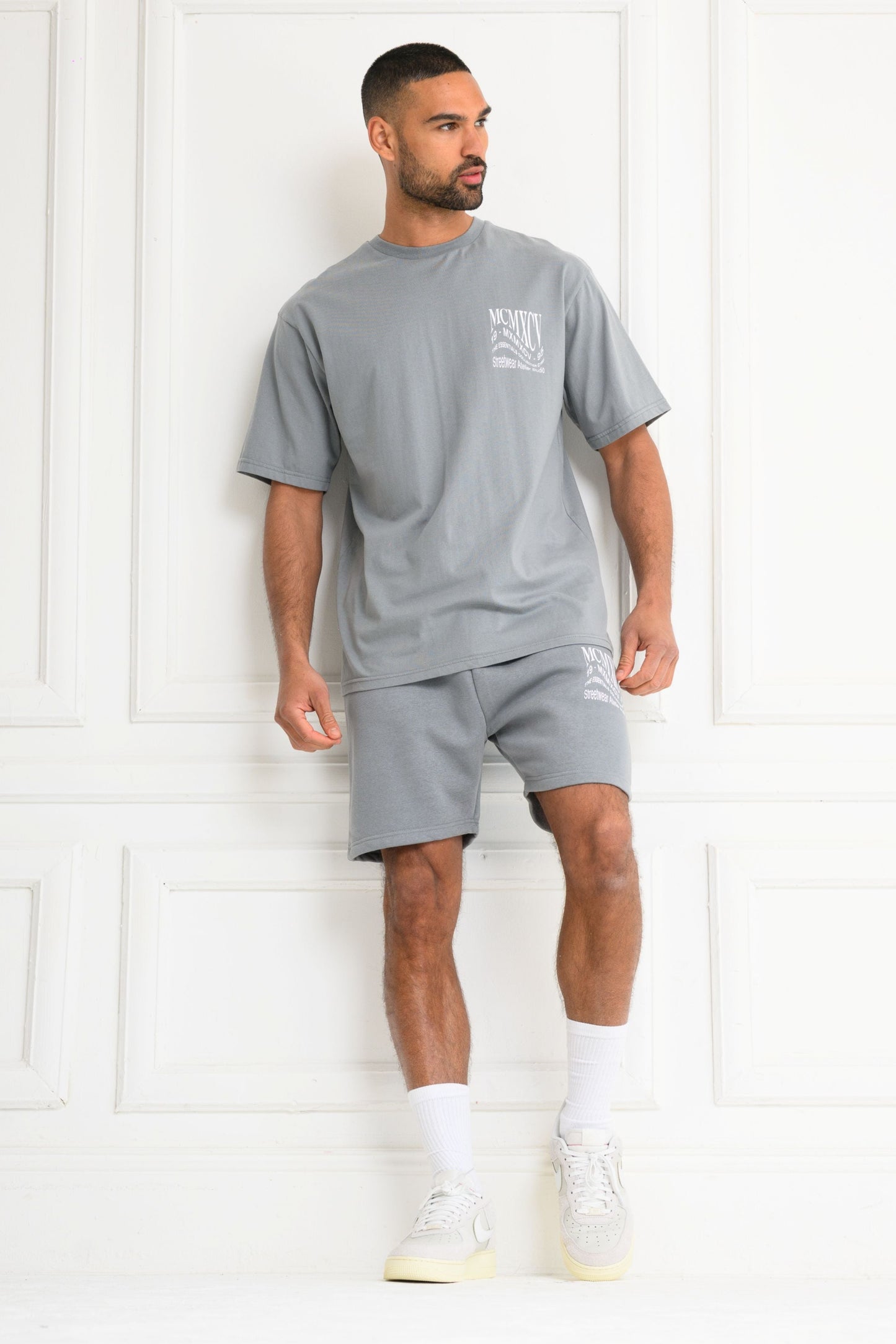 APEX T-SHIRT - LAVA GREY