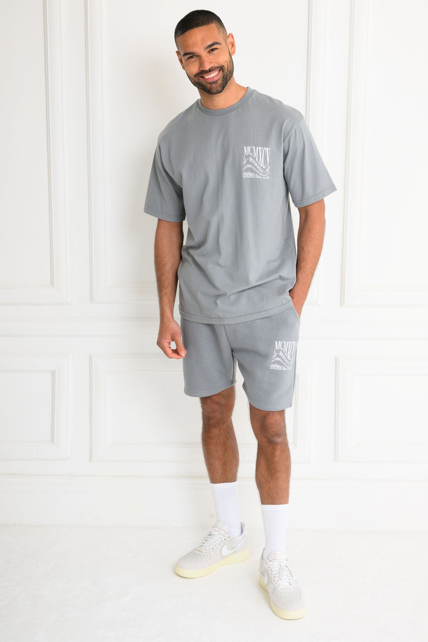 APEX T-SHIRT - LAVA GREY