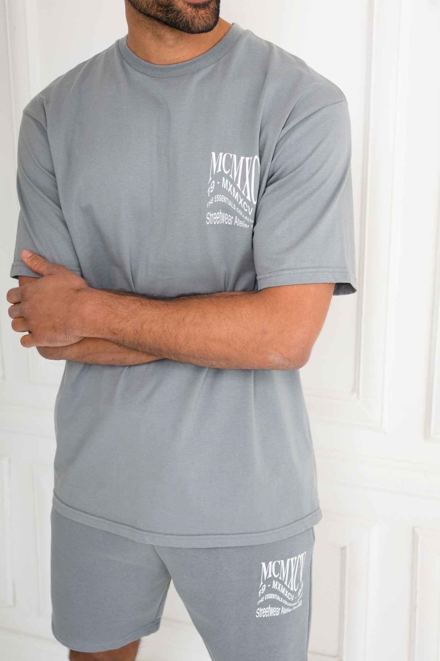 APEX T-SHIRT - LAVA GREY