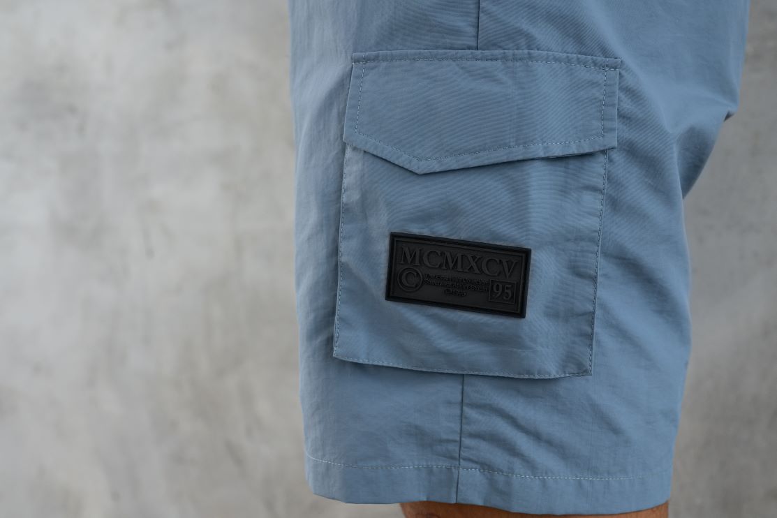 ELITE UTILITY CARGO SHORTS - DUSKY BLUE