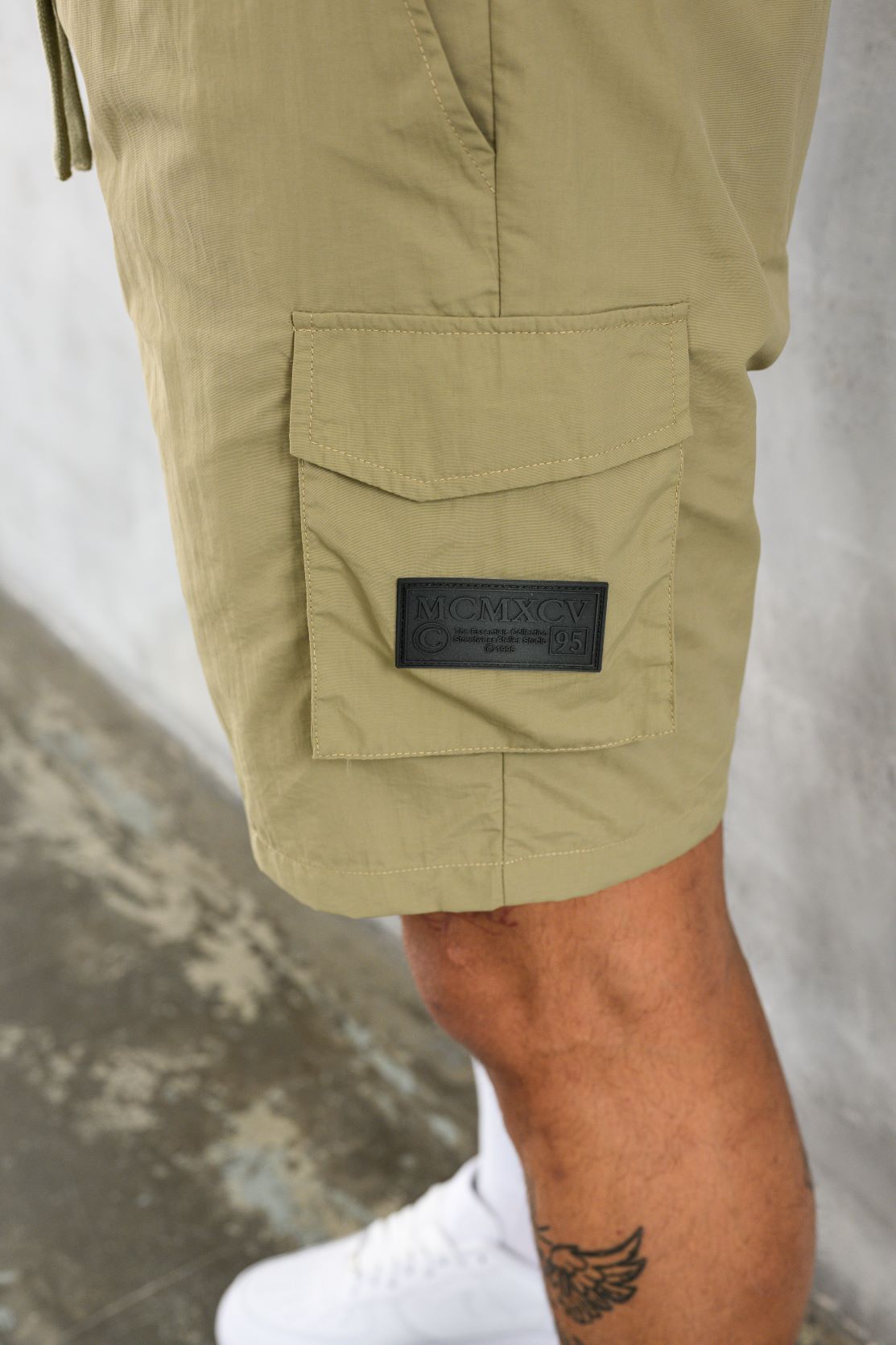 2 PACK ELITE CARGO SHORTS - DK GREY & CEMENT