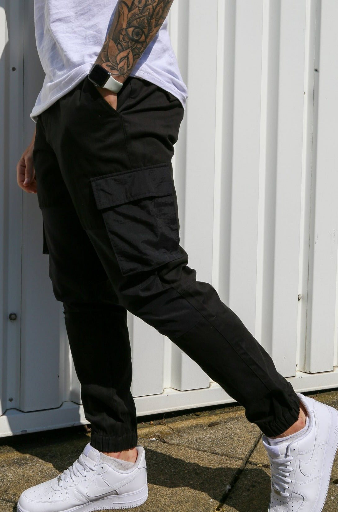 Utility discount pants black