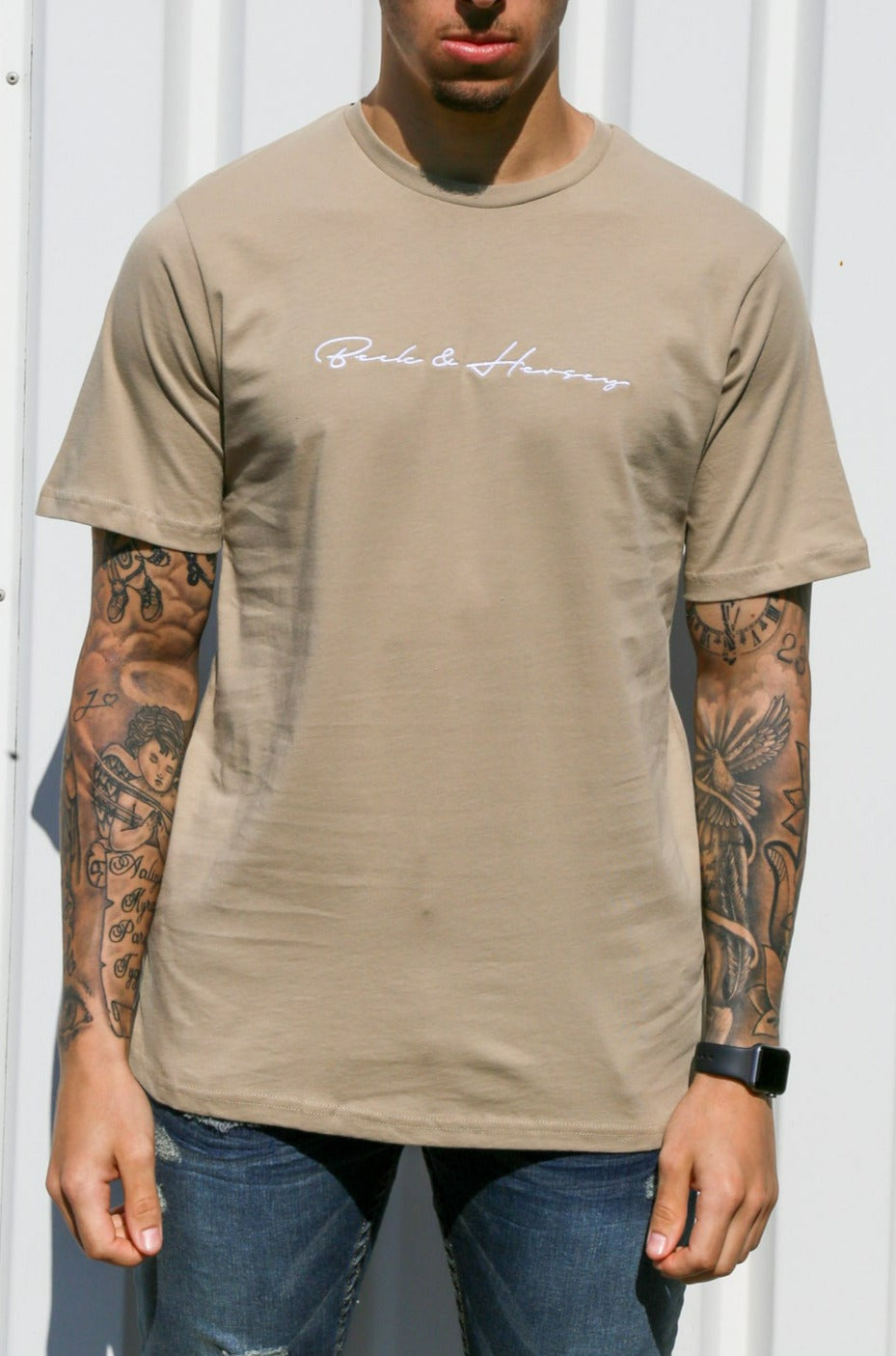 BAXTER T-SHIRT - TAUPE