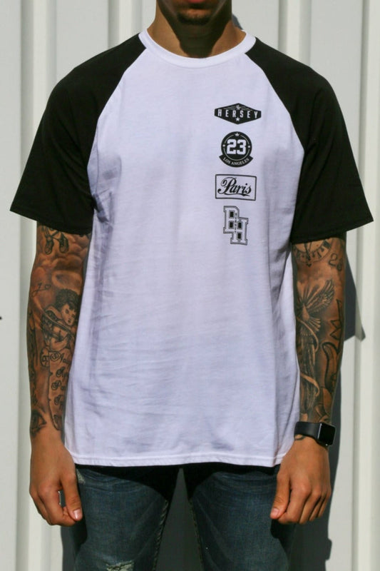 MITCHUM T-Shirt - White/Black