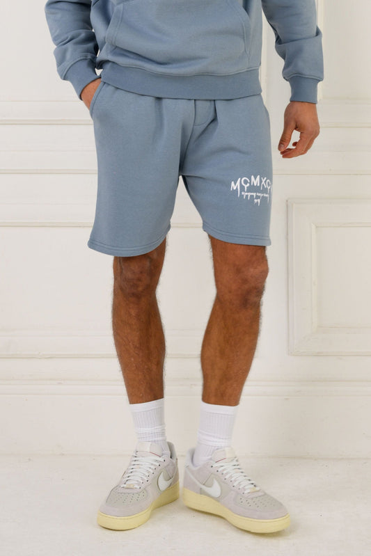 KARSON FLEECE SHORT - BLUE