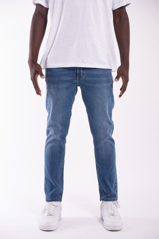 Slim Fit Jeans - Mid Blue