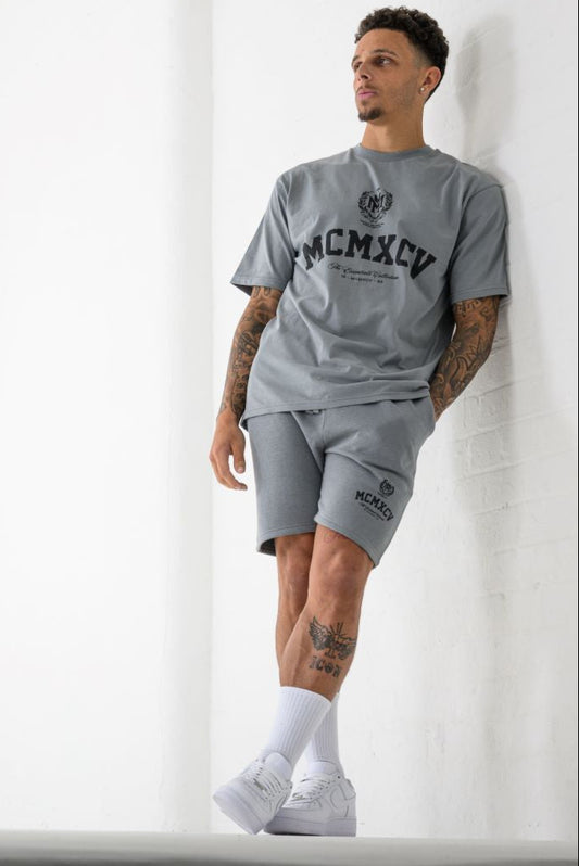VERTEX T-SHIRT - LAVA GREY