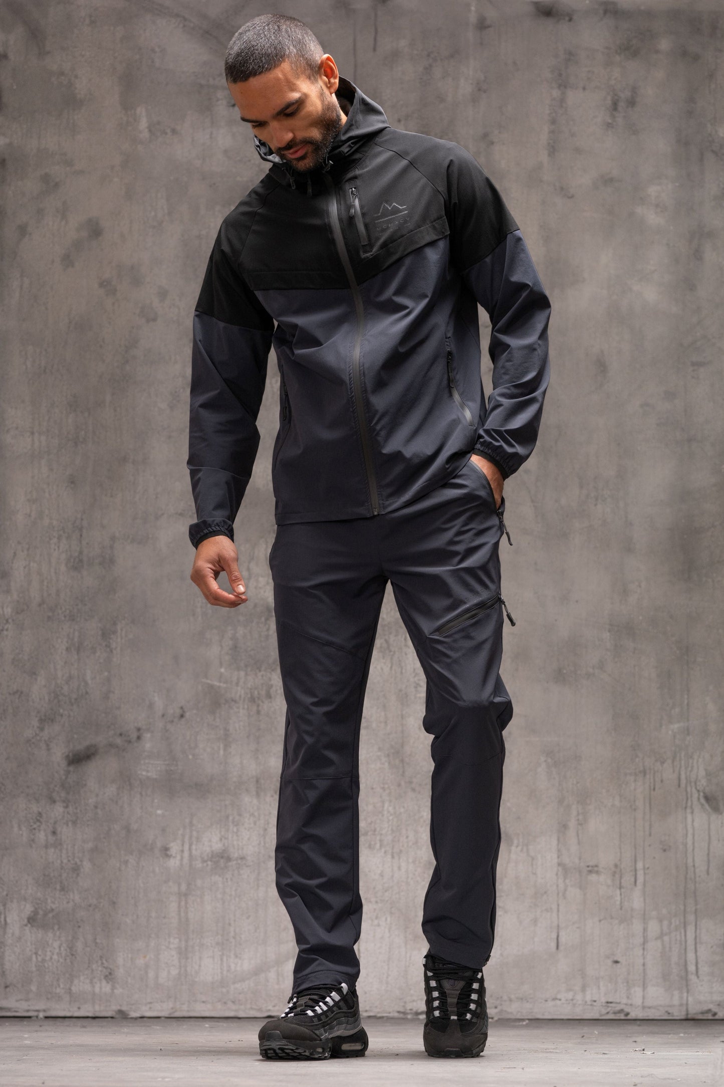 ASCENT V2 TECH JACKET & PANT - BLACK/OMBRE