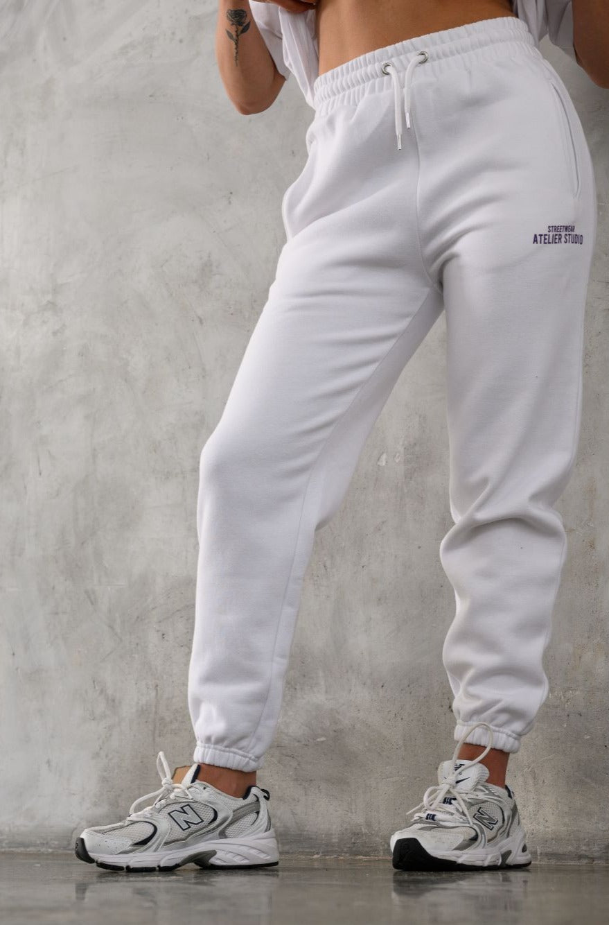 ATELIER JOGGER - WHITE