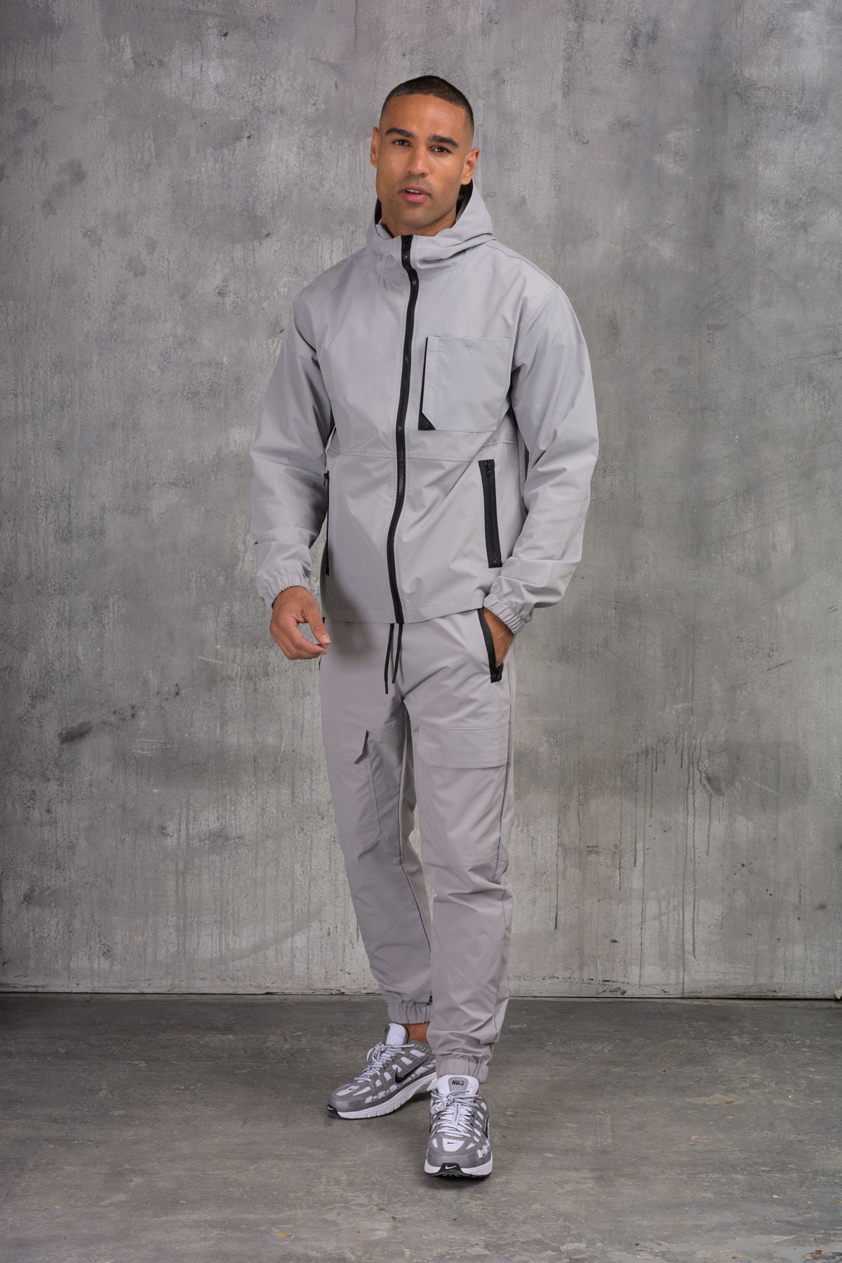 CADET TRACKSUIT - MID GREY
