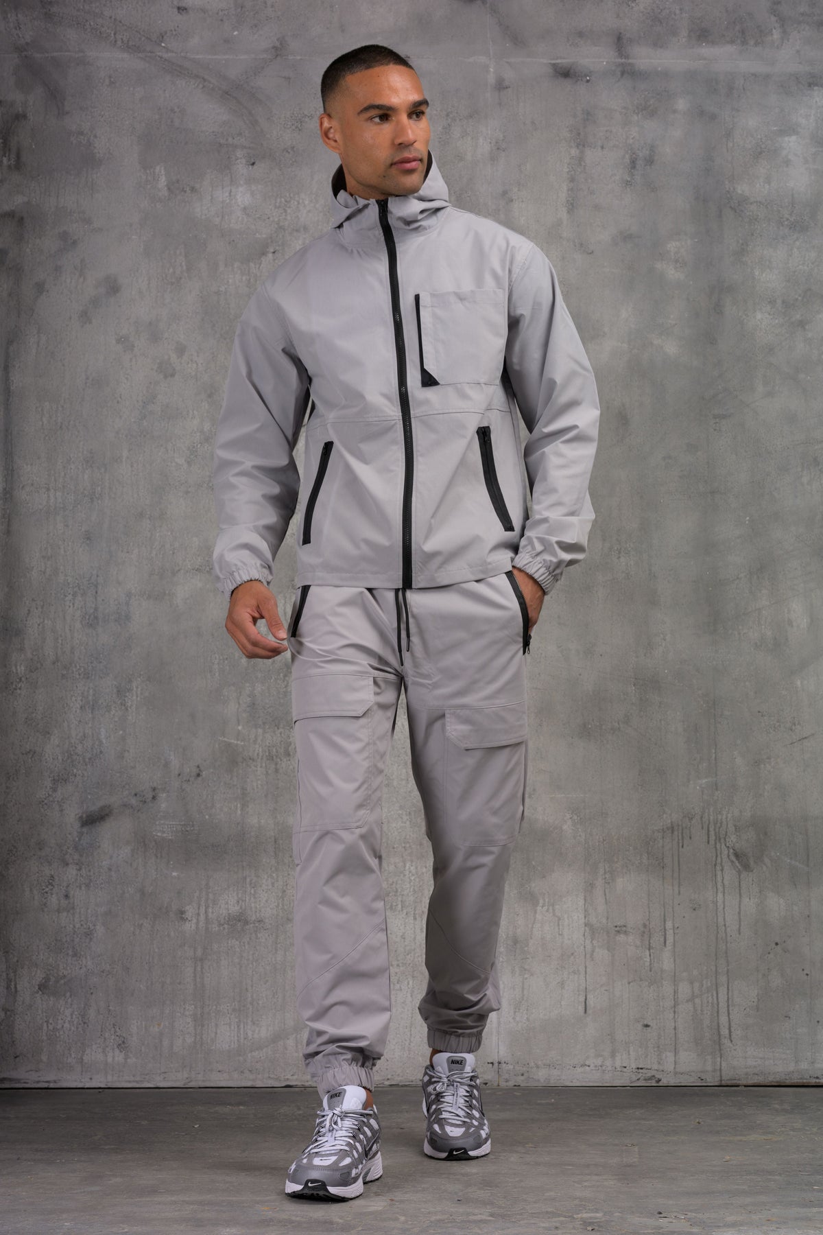 CADET TRACKSUIT - MID GREY