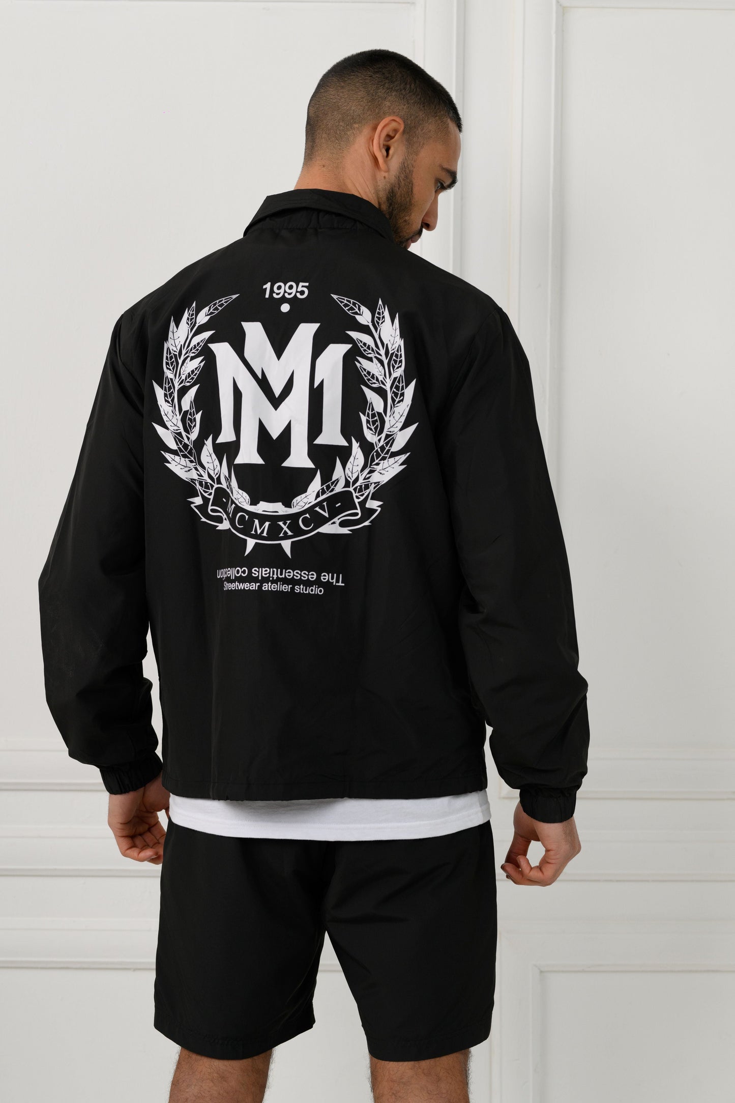 CARTER COACH JACKET  - BLACK