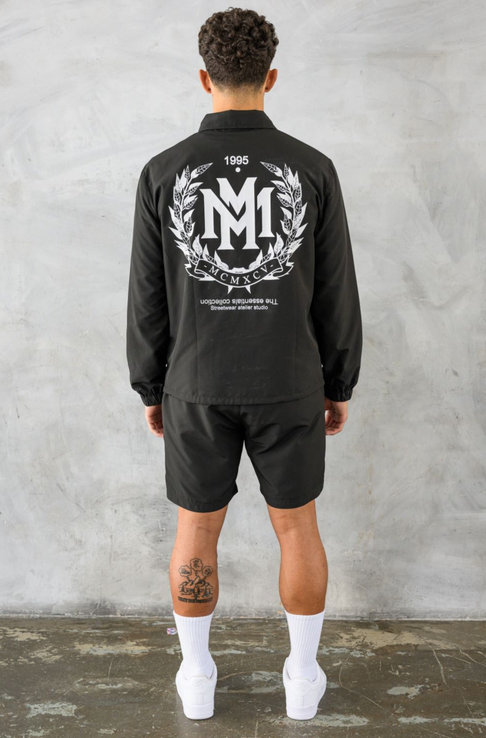 CARTER COACH JACKET  - BLACK