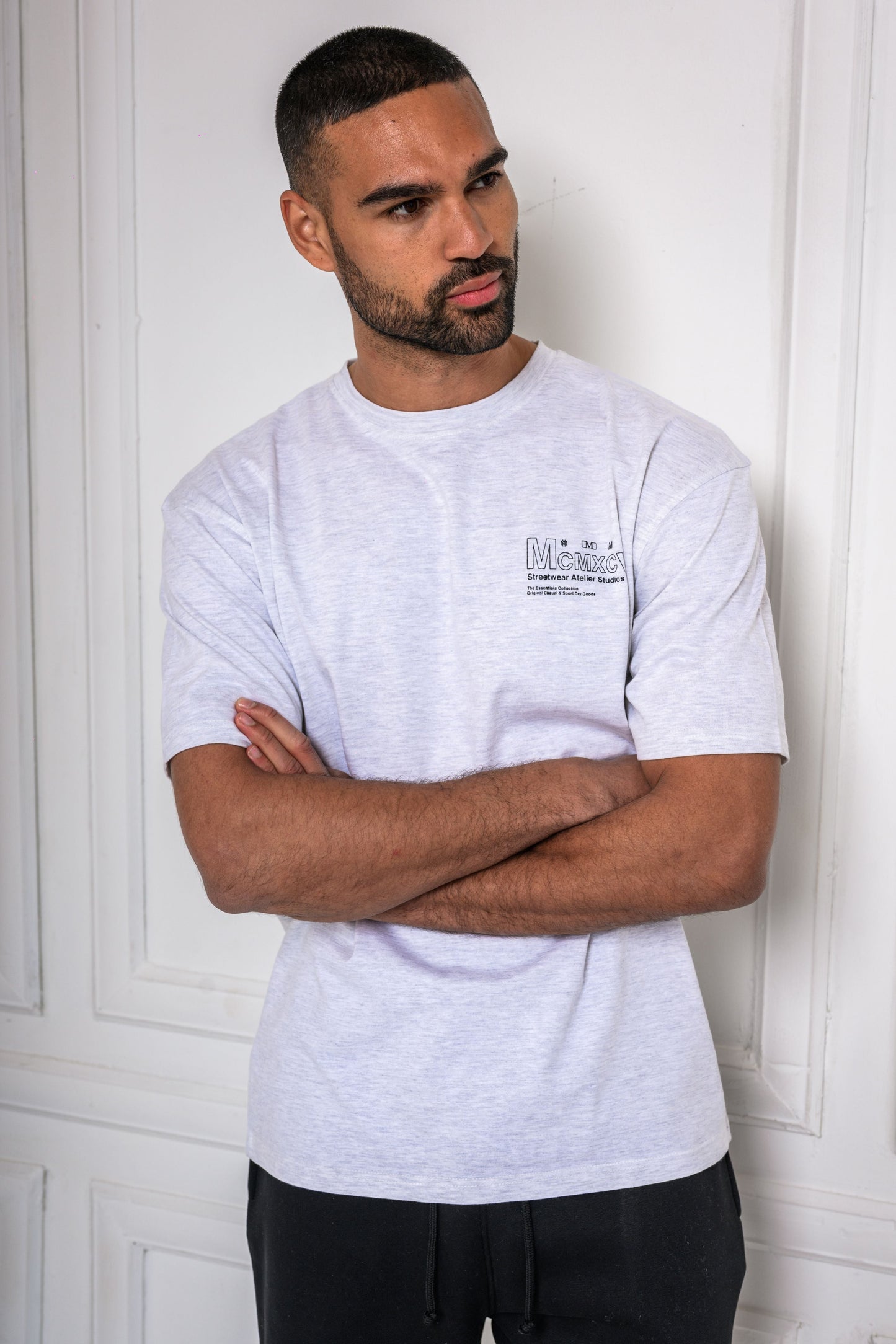 COBRA T-SHIRT - GREY MARL