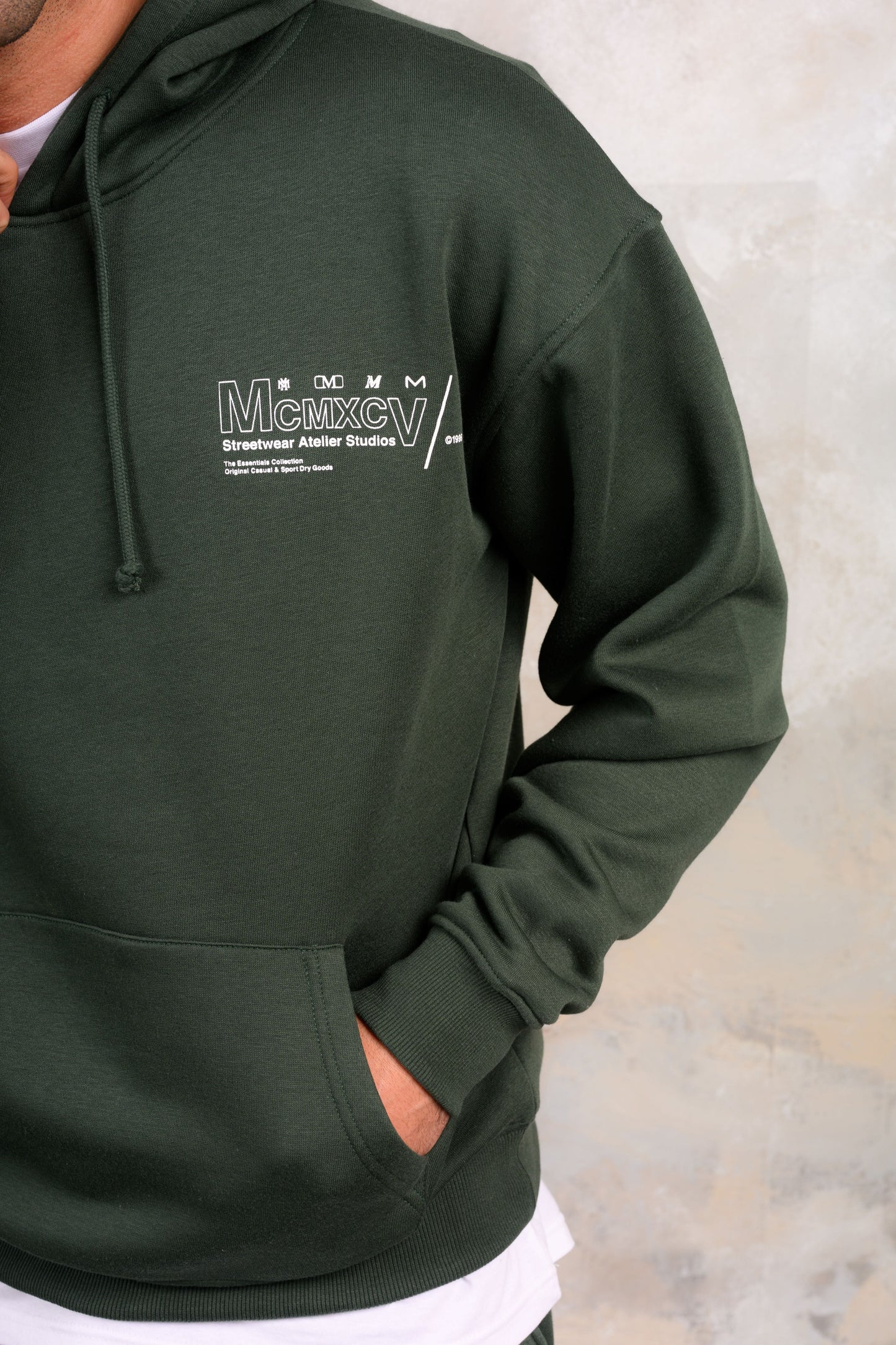 COBRA HOODY TEE & SHORT SET - GREEN