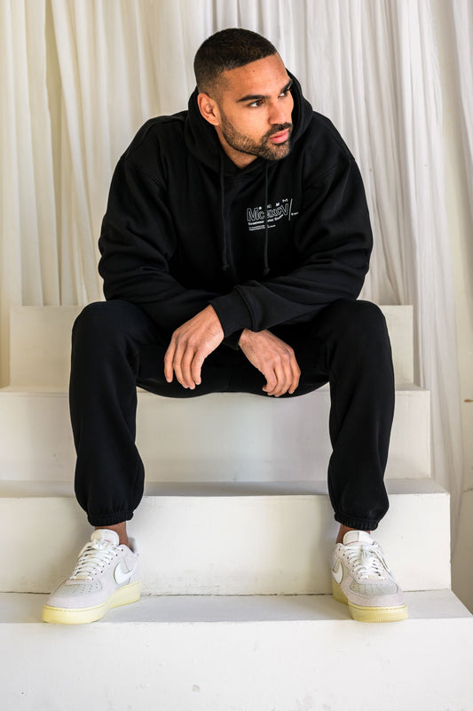 COBRA HOODIE - BLACK