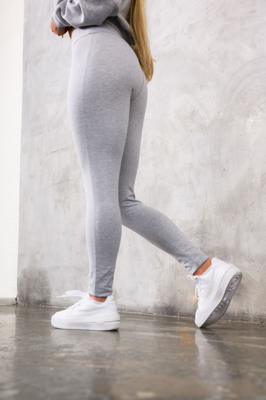 COCO LEGGING - GREY MARL