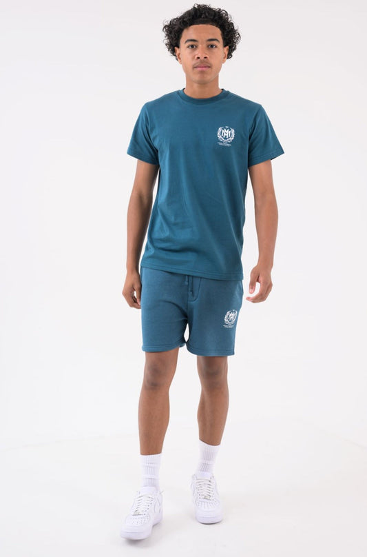 CREST BOYS TWIN SET - TEAL