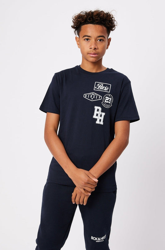 ERMES BOYS T-SHIRT - NAVY